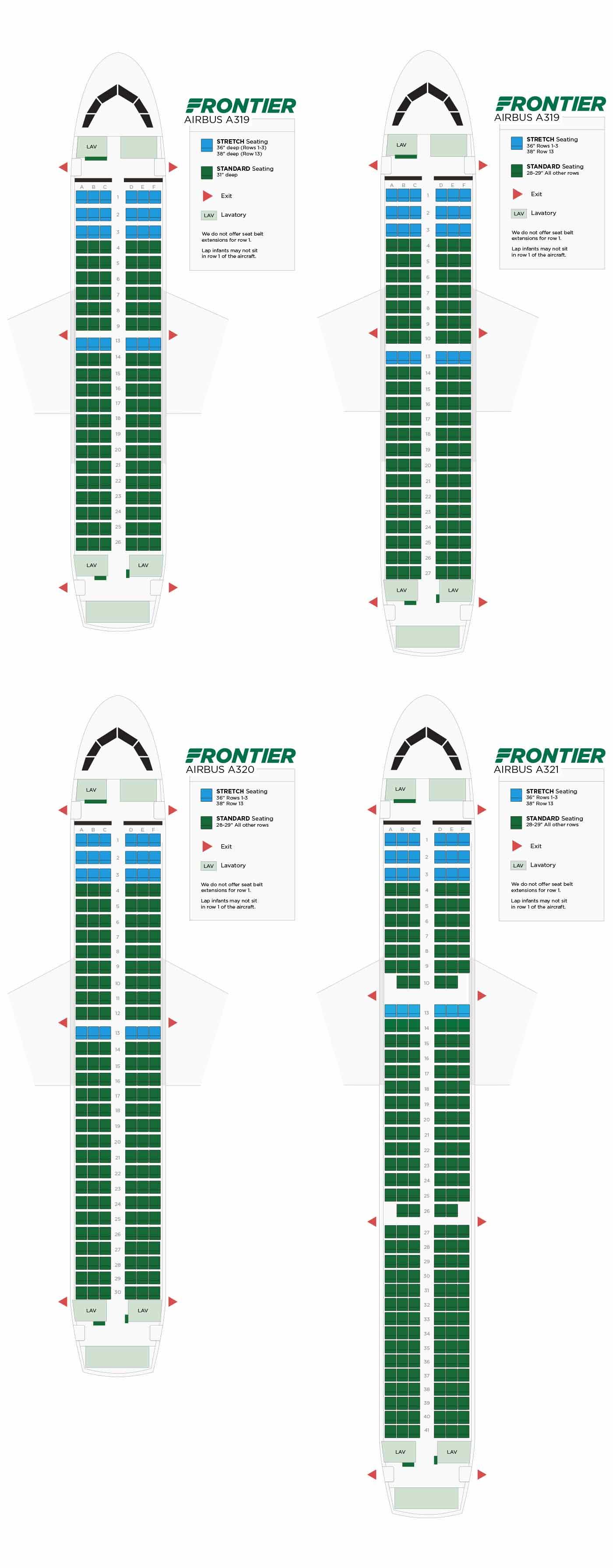 Our aircrafts frontier airlines